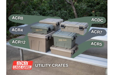 Image of MTM CASE OF 48 AMMO CRATE 17.2 X 9.2IN ARMY GRN PLT PK DECA5398, MTMACR7P18