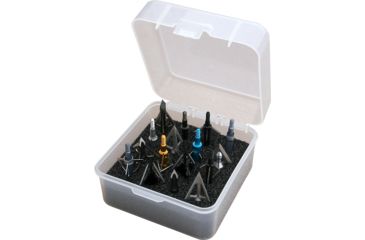 Image of MTM Clear Broadhead Box Holds 16
