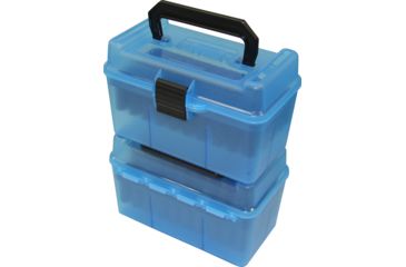 Image of MTM H50 Ammunition Box .17 Remington to .223 Remington Blue