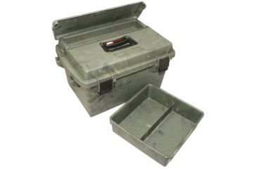 Image of MTM SportsmenS Plus Utility Dry Box O-Ring Sealed 19X13X10.4in., Wild Camo SPUD6-09