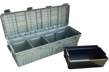 Image of MTM Wheeled Mobile Gear Crate w/The Mule Divider and Tray, Army Green, MGC