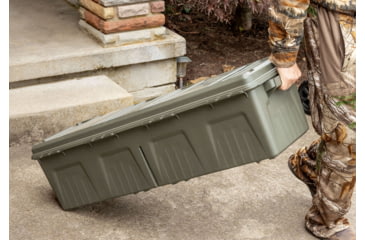Image of MTM Wheeled Mobile Gear Crate w/The Mule Divider and Tray, Army Green, MGC