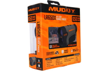 Image of Muddy 650 Yard Laser Range Finder, Black/Grey, MUD-LR650X