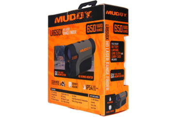 Image of Muddy 650 Yard Laser Range Finder, Black/Grey, MUD-LR650X
