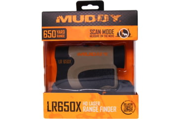 Image of Muddy 650 Yard Laser Range Finder, Black/Grey, MUD-LR650X