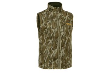 Image of Muddy TRX Softshell Vest - Mens, Mossy Oak Bottomland, LARGE, MUD-WDP-VEST-MOB-L
