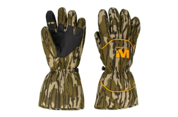 Image of Muddy Waterproof Insulated Gloves - Mens, Mossy Oak Bottomland, MEDIUM, MUD-WTP-GLV-MOB-M