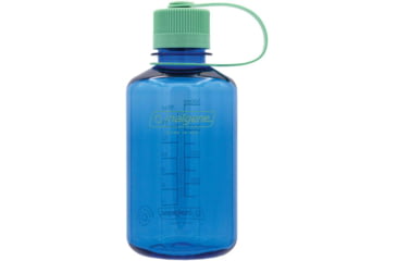 Image of Nalgene Narrow Mouth Bottle, 16oz, Cornflower Blue, 16oz, 2021-1316