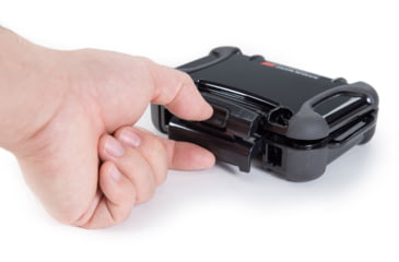 Image of Nanuk 310 Nano Small Protective Case,5.9x4.3x1.7in, Black, 310S-000BK-0A0