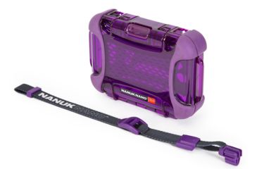 Image of Nanuk 310 Nano Small Protective Case,5.9x4.3x1.7in, Purple, 310S-000PR-0A0