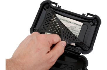 Image of Nanuk 320 Nano Small Protective Case,6.3x4.7x2.2in, Black, 320S-000BK-0A0