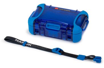 Image of Nanuk 320 Nano Small Protective Case,6.3x4.7x2.2in,Blue, 320S-000BL-0A0