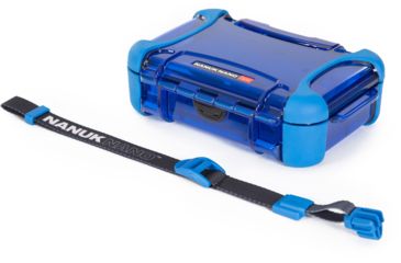 Image of Nanuk 320 Nano Small Protective Case,6.3x4.7x2.2in,Blue, 320S-000BL-0A0