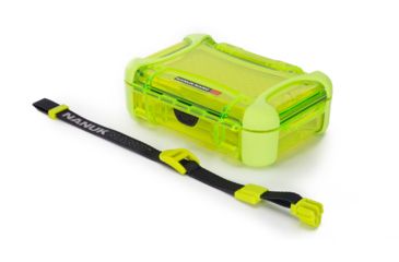 Image of Nanuk 320 Nano Small Protective Case,6.3x4.7x2.2in, Lime, 320S-000LI-0A0