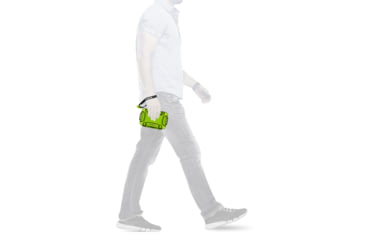 Image of Nanuk 320 Nano Small Protective Case,6.3x4.7x2.2in, Lime, 320S-000LI-0A0