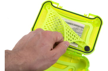 Image of Nanuk 320 Nano Small Protective Case,6.3x4.7x2.2in, Lime, 320S-000LI-0A0