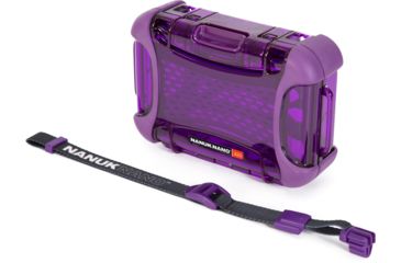 Image of Nanuk 320 Nano Small Protective Case,6.3x4.7x2.2in, Purple, 320S-000PR-0A0