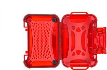 Image of Nanuk 320 Nano Small Protective Case,6.3x4.7x2.2in,Red, 320S-000RD-0A0