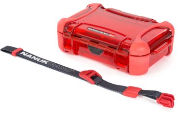 Image of Nanuk 320 Nano Small Protective Case,6.3x4.7x2.2in,Red, 320S-000RD-0A0