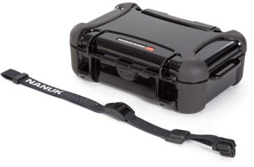 Image of Nanuk 330 Nano Small Protective Case 7.4x5.1x2.6in, Black, 330S-000BK-0A0
