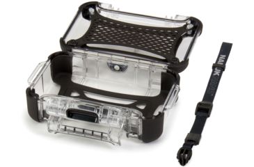Image of Nanuk 330 Nano Small Protective Case 7.4x5.1x2.6in, Clear, 330S-000CL-0A0