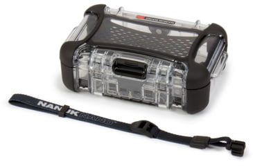 Image of Nanuk 330 Nano Small Protective Case 7.4x5.1x2.6in, Clear, 330S-000CL-0A0