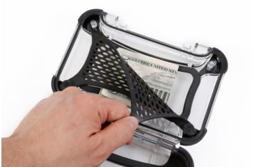 Image of Nanuk 330 Nano Small Protective Case 7.4x5.1x2.6in, Clear, 330S-000CL-0A0