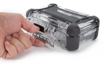 Image of Nanuk 330 Nano Small Protective Case 7.4x5.1x2.6in, Clear, 330S-000CL-0A0