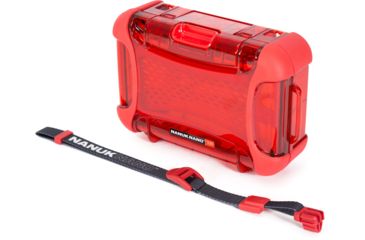Image of Nanuk 330 Nano Small Protective Case 7.4x5.1x2.6in,Red, 330S-000RD-0A0
