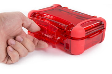 Image of Nanuk 330 Nano Small Protective Case 7.4x5.1x2.6in,Red, 330S-000RD-0A0