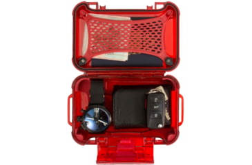 Image of Nanuk 330 Nano Small Protective Case 7.4x5.1x2.6in,Red, 330S-000RD-0A0