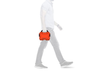 Image of Nanuk 903 Hard Plastic Waterproof Case, Orange, 903S-010OR-0A0