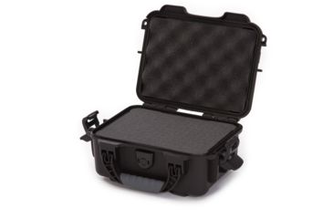 Image of Nanuk 904 Protective Hard Case w/ Cubed Foam, 10.2in, Waterproof, Black, 904S-010BK-0A0