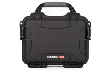 Image of Nanuk 904 Protective Hard Case w/ Cubed Foam, 10.2in, Waterproof, Black, 904S-010BK-0A0