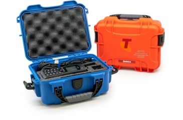 Image of Nanuk 904 Protective Hard Case w/ Cubed Foam, 10.2in, Waterproof, Blue, 904S-010BL-0A0