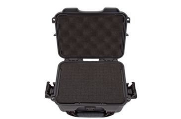 Image of Nanuk 904 Protective Hard Case w/ Cubed Foam, 10.2in, Waterproof, Graphite, 904S-010GP-0A0