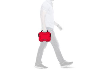 Image of Nanuk 904 Protective Hard Case, 10.2in, Waterproof, Red, 904S-000RD-0A0