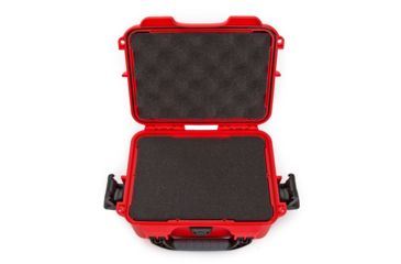Image of Nanuk 904 Protective Hard Case w/ Cubed Foam, 10.2in, Waterproof, Red, 904S-010RD-0A0