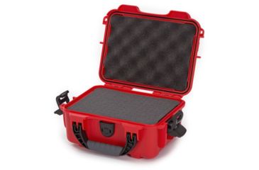 Image of Nanuk 904 Protective Hard Case w/ Cubed Foam, 10.2in, Waterproof, Red, 904S-010RD-0A0