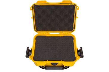 Image of Nanuk 904 Protective Hard Case w/ Cubed Foam, 10.2in, Waterproof, Yellow, 904S-010YL-0A0