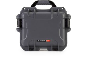 Image of Nanuk 905 Water/Crush Proof Case w/Padded Divider - Graphite, 905S-020GP-0A0