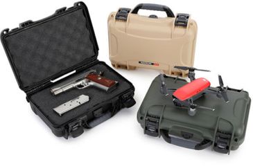 Image of Nanuk 909 Protective Hard Case, 12.6in, Black, Small, 909S-000BK-0A0