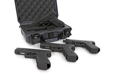 Image of Nanuk 909 Case with Foam for Glock, 12.64in, Black, Small, 909S-080BK-0J0-17333