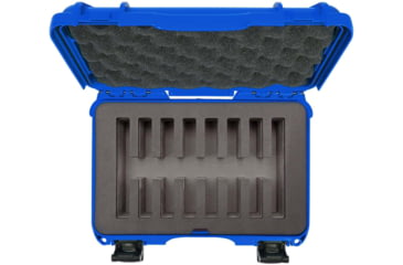 Image of Nanuk 909 Case with Foam Insert for 8 Knives, Blue, 909S-080BL-0A0-19327
