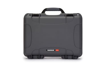 Image of Nanuk 910 Protective Hard Case, 14.3in, Waterproof, w/ Foam, Graphite, 910S-010GP-0A0
