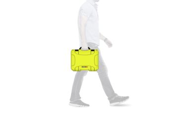 Image of Nanuk 910 Protective Hard Case, 14.3in, Waterproof, w/ Foam, Lime, 910S-010LI-0A0