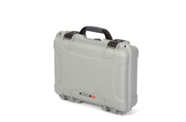 Image of Nanuk 910 Protective Hard Case, 14.3in, Waterproof, w/ Foam, Silver, 910S-010SV-0A0