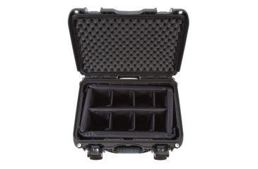 Image of Nanuk 918 Hard Case w/ Padded Divider, Black, 918S-020BK-0A0