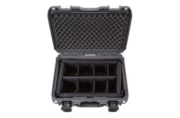 Image of Nanuk 918 Hard Case w/ Padded Divider, Graphite, 918S-020GP-0A0