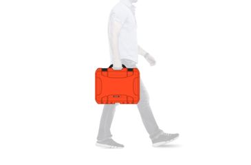 Image of Nanuk 920 Water/Crush Proof Case w/Padded Divider - Orange, 920S-020OR-0A0